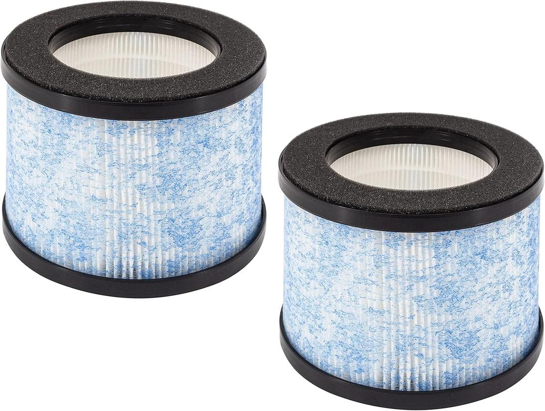 Lhari 2-Pack H13 MA-01CW True HEPA Filter Replacement, Compatible with Miko Ibuki Air Purifier C102