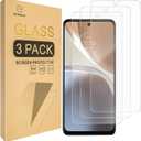 2 x Mr.Shield [3-Pack] Designed For Motorola Moto G32 [Tempered Glass] [Japan Glass with 9H Hardness] Screen Protector with Lifetime Replacement