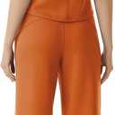 AFITNE Women's 2 Piece Lounge Set Air Essentials Outfits Sleeveless Tank Crop Top Wide Leg Sweatpants 2026 Tracksuit (Coffee691)