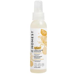 The Honest Company Conditioning Hair Detangler, TearFree, Hypoallergenic, LeaveIn Conditioner and Fortifying Spray, Citrus Vanilla Refresh, 4 fl oz