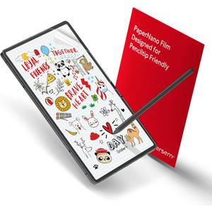 bersem 2 PACK Paperfeel Screen Protector Designed for Samsung Galaxy Tab S10 Lite / S10 FE / S9 FE (10.9 inch) & Tab S11 / S9 / S8 / S7 (11 Inch), Anti Glare, Like Drawing on Paper