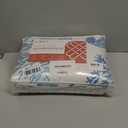Coastal Quilt Set Full/Queen Size - Lightweight Microfiber Reversible Bedspread, 90''x98'', Sky Blue, Includes 2 Shams