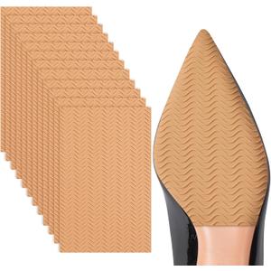 12 Pcs Shoe Grips Self Adhesive Non Slip Sole Guards | 5.91 x 3.94 Inch Bottom Pads for Shoes Boots Heels Sneaker Soles Walking Grip and Footwear Repair