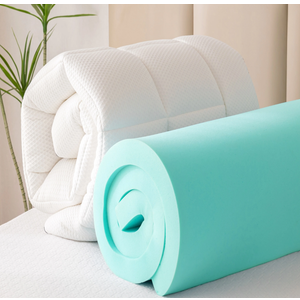 3" Dual Layer Pillow Top Gel Memory Foam Mattress Topper