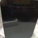 Frigidaire Mini Personal Fridge Cooler, Countertop, Holds Up to 10L/15 Cans, Brushed Black Stainless Rugged Design, Portable for Skincare, Makeup, Car, Office, Bedroom, Dorm Room, or Cabin
