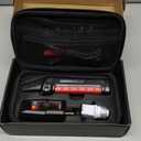 KAIWEETS Circuit Breaker Finder with LCD Display, GFCI Outlet Tester, Electrical Circuit Tracer Tool with NCV Test & Flashlight, Includes Carrying Case and Adapters- KT301P