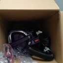 Shark Lift-Away Upright Vacuum with Powerfins, Self-Cleaning Brushroll, Anti-Allergen Complete Seal Technology, No Hair Wrap, LED Headlights, and Advanced Swivel Steering, Eggplant, ZD201