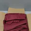 Fitable 6 Pack Burgundy Round Table Clothes - 70 Inches in Diameter - Stain Resistant and Washable Tablecloths, Polyester Fabric Table Covers for Wedding, Party, Banquet, Gathering