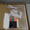 LED Drawing Board for Kids, 17" Light Up Doodle Board, Reusable Glow in The Dark Drawing Tablet with 7 Colors, Erasable & No Mess Art Toy for Ages 3-12+, Best Birthday Gift for Girls Boys (2026 New) (14"W x 10"H)