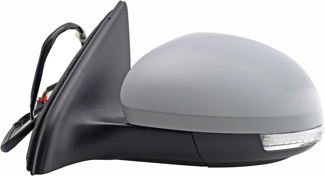 TYC 8650042 Door Mirror Left-Side Compatible with 2009-2018 Volkswagen Tiguan