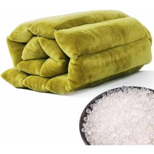 UNI-GO Silica Beads Microwave Heating Pad for Hot Compress and Cold Compress, No Smell, Reusable Microwavable Heating Pad for Back, Neck, Shoulder, Leg, Muscle Ache & Cramps. (Olive Green-7"x21")