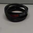 B102 or 5L1050 V-Belt, Classic Wrapped Rubber Industrial V-Belt for High Power Transmission, Wear & Heat Resistant, Anti-Static 5/8 x 105 Outside Circumference