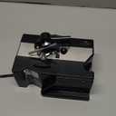 3 in 1 Under the Cabinet Electric Can Opener, Blade Sharpener, Bottle Opener, Under The Counter Mount, For Large And Small Cans (Black)