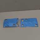 Mailbox Numbers 2 Inch, Black Door Address Number Stickers for Aprtment Office Home Room, Metal Shiny, Indoor or Outside all Suitable. (Dark, 2" - Set of 20)