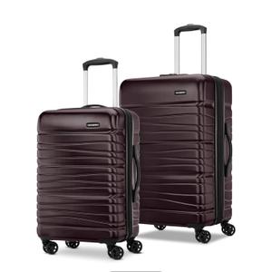 Samsonite Evolve SE Hardside Expandable Luggage with Spinners | Cordovan | 2PC SET (Carry-on/Medium), 2-Piece Set