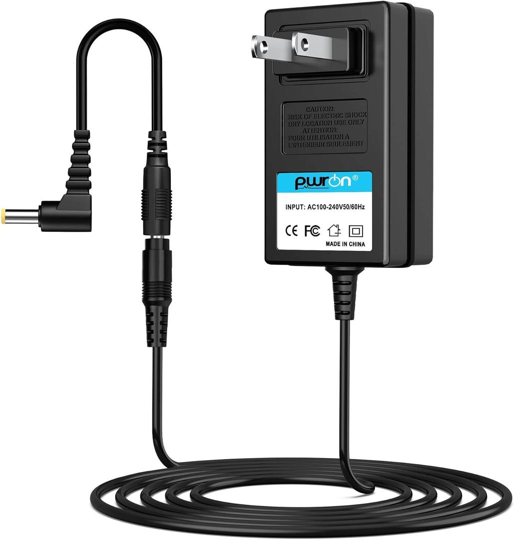 PwrON 12V AC Adapter for Casio CDP-S100 CDP-S100BK CDP-S110 CDP-S150 CDP-S350 CDP-S160 EP-S120 EP-S130 EP-S320 EP-S330BK AD-A12150P CT-X3000 Privia PX-S1000 PX-S1100 PX-S3000 PX-S3100