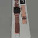 Smart Watch for Women Men, Fitness Tracker Watch for Android Phones iPhone Compatible, 1.85" Smart Watches for Women Men with Blood Oxygen, Heart Rate Monitor, 110+ Sport Modes Smartwatch (2 Strap)