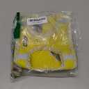 AIITLE Dog Harness and Leash Set - Ultra-Comfortable XXS-XL Vest with Strong Magic Tape & Glow-in-Dark Reflective Strips, Chafe-Free for Teddy, Schnauzer (Yellow, M) (M(Chest: 15 - 17"))