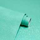 Teal Glossy Contact Paper Holographic Shiny Peel and Stick Wrapping Paper 15.7" X 196" Metallic Glitter Wallpaper Iridescent Contact Papers Modern Vinyl DIY Film for Countertops Furniture Shelf Drawer