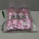 4Pcs Metallic Cheerleading Pom Poms, Creatiee 2 Pair Cheerleader Cheering Squad Pompoms for School Sports Dance Games Team Spirit Cheer (Pink)