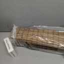 UNISHADES Cordless Bamboo Roman Shades for Windows, Blinds Size (34" W 64" H) Colour (Highfield Teak)