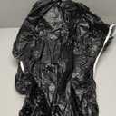 1 Pcs Picnic Table and Bench Fitted Tablecloth Cover for 6 Ft Table 30 x 72 Inch Vinyl Fitted Elastic Edges Waterproof Wipeable Tablecloth for Indoor Outdoor Travel Picnics Patio Camping (Black)