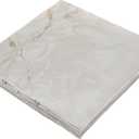 Achim Home Furnishings FTVMA40220 Nexus 12-Inch Vinyl Tile, Marble Classic White with Grey Veins, 20 Count (Pack of 1), White/Grey Vein Marble