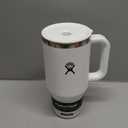 Hydro Flask 32 Oz Travel Tumbler with Handle, Lid and Straw - Insulated Stainless Steel in White