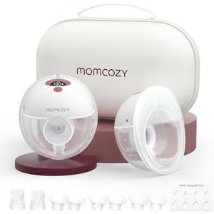 Amazon.com : Momcozy M5 Hands-Free Wearable Breast Pump, Double-Sealed Flange for Baby-Like Comfort, 3 Modes & 9 Suction Levels, Portable Electric Pump  24mm, 2-Pack Cozy Red : Baby