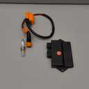 CDI Box & Ignition Coil Spark plug For Yamaha Warrior 350 1997 1998 1999 2000 2001 348cc 3GD-85540-40-00