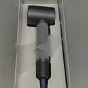 Hair Dryer - 1 Min Fast Drying, High-Speed Blow Dryer with 500 Million Negative Ions, No Heat Damage, Low Noise, Lightweight, Professional Hairdryer with Diffuser & Nozzle, Gunmetal