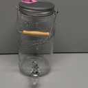 Mason Craft and More Glass Drink Dispenser with Lid - Clear, 4.22 qt