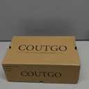 GENSHUO Low Kitten Heels Women's Slingback Dressy Pumps Pointed Closed Toe Ankle Strap Elegant Wedding Pumps Formal Comfortable Shoes, Size 9