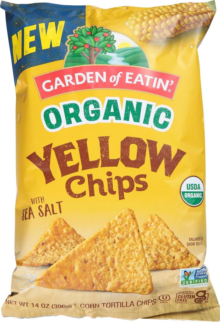 Garden of Eatin' Organic Yellow Corn Tortilla Chip 14 oz (EXP 05/06/26)