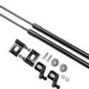 TSUBASA Lift Supports for Toyota bB XP30 for Scion xB XP30 2000-2005 Front Bonnet Hood Modify Carbon Fiber Gas Charged Shock Dampers Spring Struts Bar (2 PCS) (Normal Black)