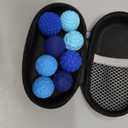 Magnetic Sensory Fidget Balls (8PCS), Weighted Magnet Balls Fidget Toys for Teens Adult ADHD Autism Anxiety, Quiet Stress Relief Office Desk Gadgets, Hand Therapy Sensory Toy Items Gift (Blue)