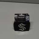 Seattle Kraken Black Metal Hitch Cover with Metal Chrome 3D Emblem