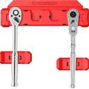EZRED EZRH4 Magnetic 3/8" Ratchet Holder, Red