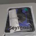 SEYMAC for iPad Pro 11 Inch Case M5 2025 / M4 2024, Heavy Duty Shockproof Protective Case with Screen Protector, 360 Rotating Stand, Hand/Shoulder Strap and Pen Holder, Blue