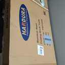 HARDURA Folding Stainless Steel Table 24X48 Inches with Legs NSF Commercial Portable Folding Prep Table for Restaurant Kitchen Home and Hotel