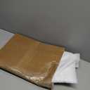 OWENIE Sheer Curtains 84 inches Long 2 Panels Set for Living Room/Bedroom, Rod Pocket Voile Sheer Panel Drapes, White, 2pcs, Each 42" W x 84" L