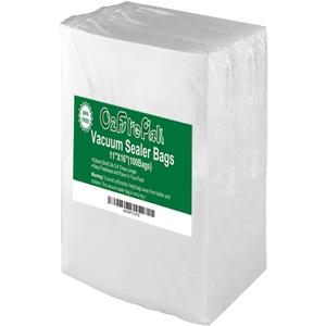 O2frepak 100 Gallon Size 11" x 16"Vacuum Sealer Bags with BPA Free and Puncture Prevention,Vacuum Seal Freezer Bags,Great for Sous Vide Vaccume Sealer PreCut Bags