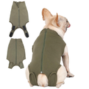 Dog Surgery Recovery Suit - After Spay, Abdominal Wounds Post Surgical Recovery, Anti Licking Breathable Dog Onesies for  Pet, Alternative Bandages Cone E-Collar, XS