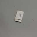 100 Pcs Entry Door Plugs 1/4 x 5/16 and 3/8 x 5/16 Diameter Door Frame, Variety Pack White Screw Hole Plugs