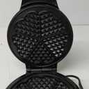 Mueller Heart 5 Waffle Maker, Norwegian Waffle Iron, Adjustable Browning Control & Nonstick, Cool Touch Handle, Easy to Clean, Small Kitchen Appliances