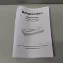 Bonsenkitchen Vacuum Sealer Machine | Compact Food Sealer for Kitchen Storage & Meal Prep | Multiple Modes | External Vacuum System | 5 Bags, Silver