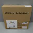 12" Smart Ceiling Light Fixture Compatible with Alexa, LED Close to Ceiling Lights with App Control Color Change for Bedroom, Kitchen Island, 30W
