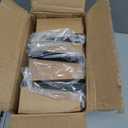 Spice Drawer Organizer with 20 Spice Jars,216 Labels,25 Non-slip Rubber, Bamboo 4 Tier Seasoning Rack Tray Insert for Kitchen Drawers,Cabinets,Countertop,11" Wide x 15.8" Deep