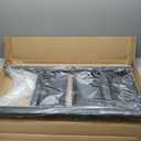 3 Step Ladder, Foldable 3 Step Stool for Adults, 3 Step Ladder Folding Step Stool with Wider Pedal Ergonomic Design and Anti-Slip Feet, Lightweight, Portable Steel Step Stools (3 Step - Upgraded & Thicker - Black)