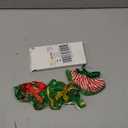 JOYIN 3 Pcs Christmas Skirts for Doll, Xmas Green Santa Clothing Dance Dress Accessories Set for Christmas Decorations and Specials